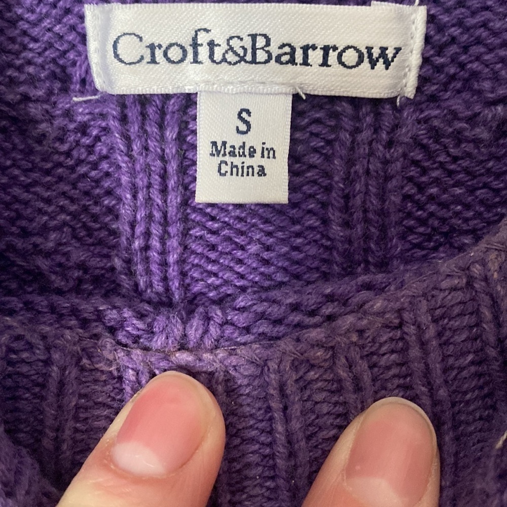 Croft & Barrow knit sweater - Picture 9 of 9